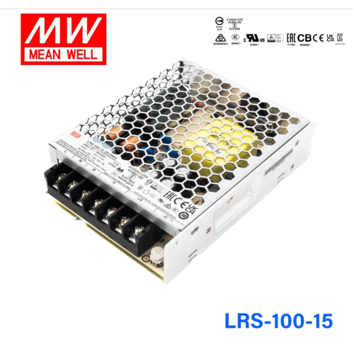 MW LRS-100-15 SMPS POWER SUPPLY