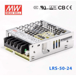 MW LRS-50-24 SMPS POWER SUPPLY