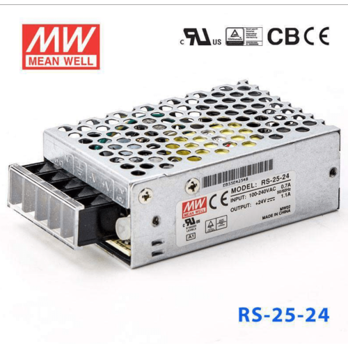 MW RS-25-24V SMPS POWER SUPPLY
