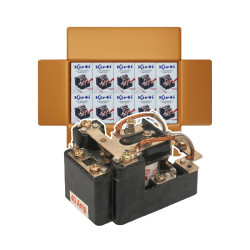 Kirti 24V 40A Single Contact (SC) Electromagnetic Relay – Pack of (10 Pcs)