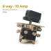 Rotary switch Kirti  1 Pole 8 Way 10 A  for Stabilizer