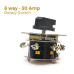 Rotary switch  Kirti 1 Pole 8 Way 30 A for Stabilizer