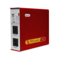 Step Down 2000W 220V to 100V Maxine Toroidal Auto Wound Voltage Converter with 2 Sockets | For Japan Products in India