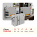 Step Down Auto wound 220 to 100v Maxine voltage converter for Japan product to be used in India 100% copper winding with Toroidal Technology with 4 output socket 5000w