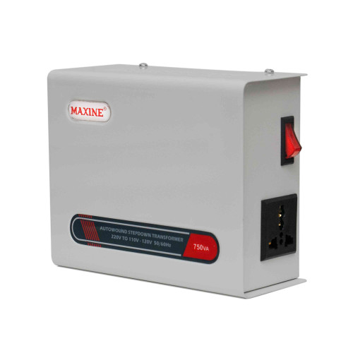 Step Down 750W 220V to 110V Maxine Toroidal Auto Wound Voltage Converter | For US Products in India