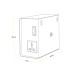 Step Down 750W 220V to 110V Maxine Toroidal Auto Wound Voltage Converter | For US Products in India