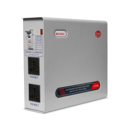 Step Down 1500w  220V to 110V Maxine Toroidal Auto Wound Voltage Converter | 100% Copper Winding | For US Products in India | 2 Sockets