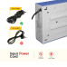 Step Down Isolation Wound 1000W 220V to 110V Maxine Voltage Converter for USA Products to be used in India | 100% Copper Winding with Toroidal Technology with 2 Sockets